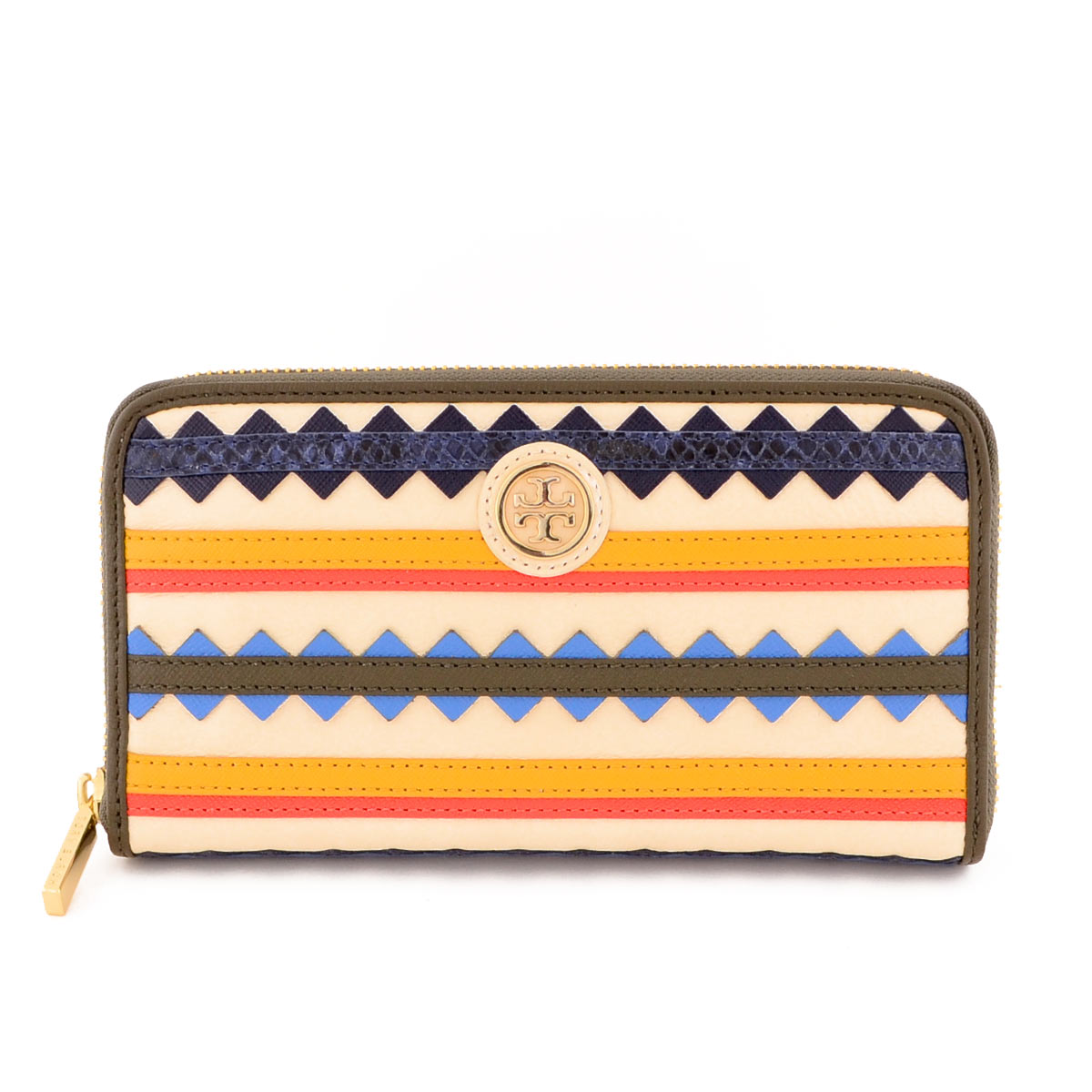 トリーバーチ 紙入れ レディース 長紙入れ ブランド名 本革 大収容能力 歌留多  薄べったい Tory Burch