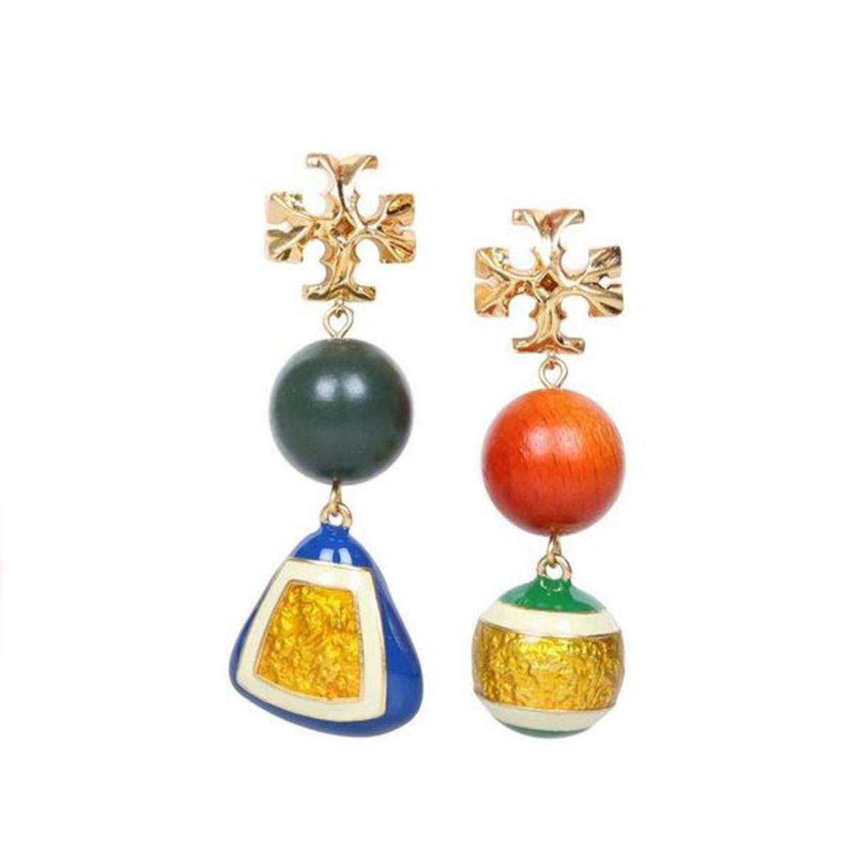 トリーバーチ ピアス アシンメトリー ぶら下がり 揺れる ブランド 人気 アウトレット プレゼント Tory Burch|LAngelina