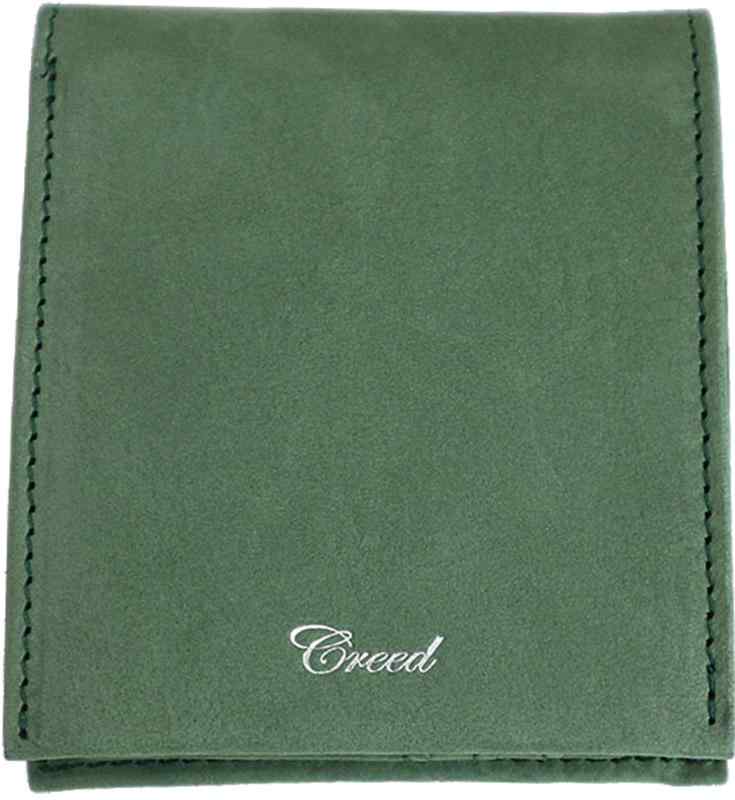[クリード] Creed RUB ショートウォレット 財布 長財布 牛革 ボックス型 コイン収納 二つ折り イタリア の ベジタブルタンニン レザー312C873-60 グリーン
