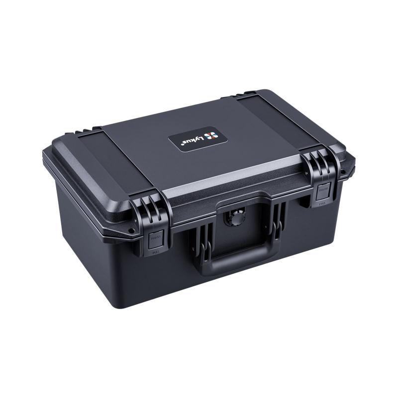 Lykus HC-3910 防水ハードケース 格子状カットスポンジが内蔵 内寸:38.9x22.7x11.5 cm カメラ、ドローン、ラップトップなどに適用｜LAONsChoice