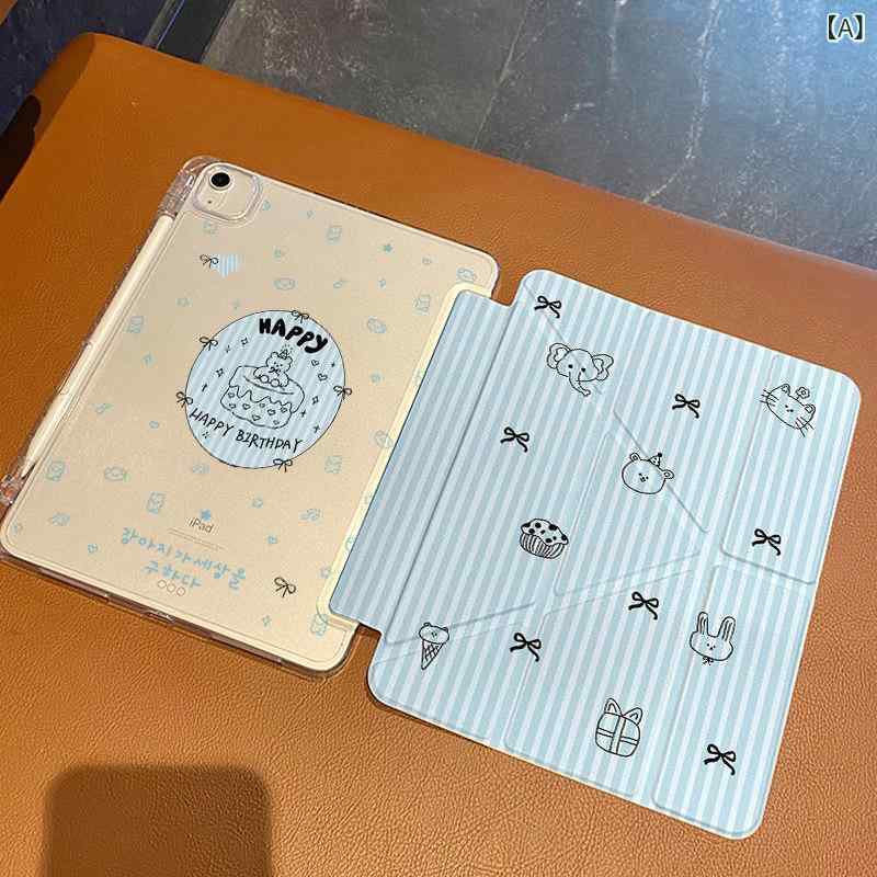 おしゃれな iPad カバー 2024 Huawei MatePad 115インチ S ペン スロット 付き air 12 保護 カバー pro 11インチ Apple iPadAir 6 タブレット 13 Xiaomi 5 Redmi 121 アンチ ベンディング 4 薄型 se