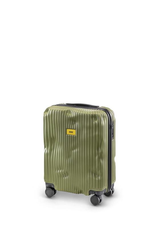 [クラッシュバゲージ] スーツケース ストライプ 36L 軽量 機内持込可 旅行 キャリーケース CABIN cb151-05【ストライプ】 オリーブ S 36,793円