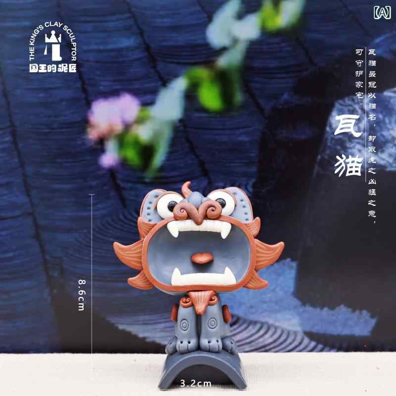 かわいい 飾り 雑貨 王の 粘土 職人 雲南大 理 タイル 猫にの 柔らかい 粘土の 装飾品の お土産