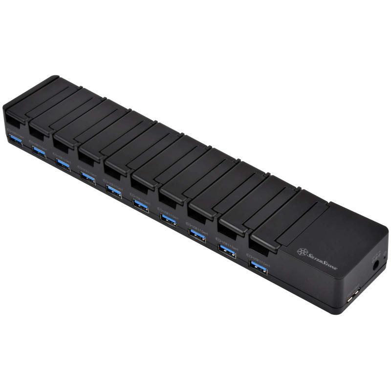 SilverStone USBデータ転送、充電装置*10台対応 SST-UC04-PRO