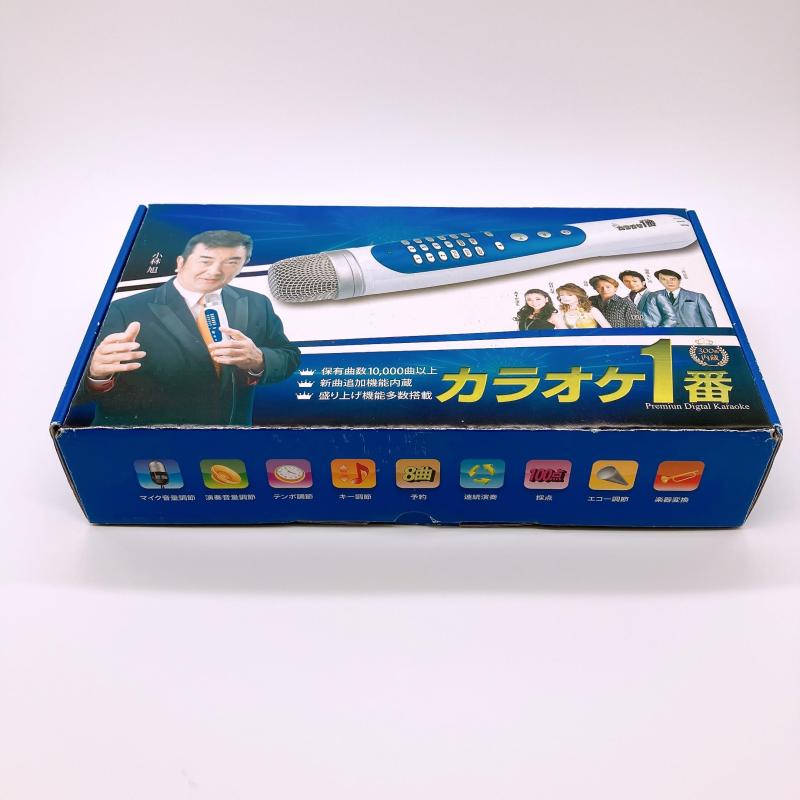 カラオケ一番 YK-3008 家庭用 カラオケ パーソナルカラオケマイク 300曲入り カラオケ機器｜LAONsChoice