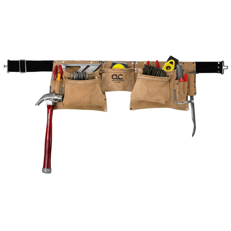 Custom LeathercraftI427X12-Pocket Carpenter Apron-CARPENTER APRON (並行輸入品) [並行輸入品]