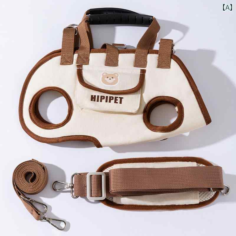 犬用 トートキャリー お出かけ バッグ ペット 犬用 小型 猫用 ポータブル クロス ボディ ハンドバッグ ショルダーバッグ ペット用 テイクアウト バッグ スリング