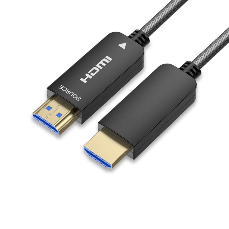 グラスファイバー HDMI 有線テレビ, UGOMI PET 網 衣料繊維HDMI 4K60HZ 光速度 HDMI2.0b 受け支える18Gbps, ARC, Dolby Vision, 3D, HDCP2.2, HDR10, CEC/EDID, 4:4:4 任 家電-その他