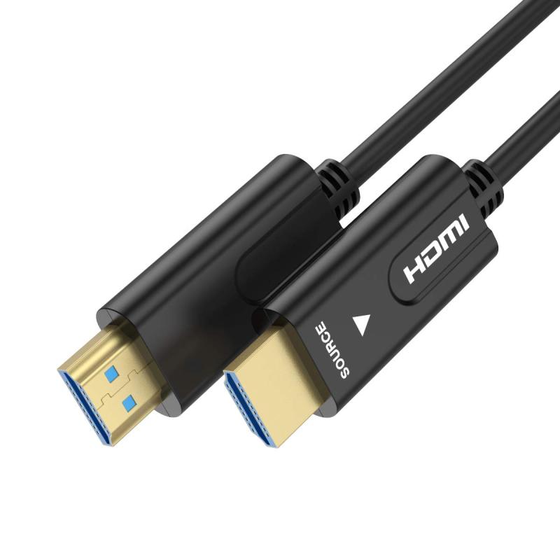 光ファイバー HDMI ケーブル, UGOMI ファイバーHDMI 4K60HZ 光速 HDMI2.0b サポート18Gbps, ARC, Dolby Vision, 3D, HDCP2.2, HDR10, CEC/EDID, 4:4:4 任天堂, Ap