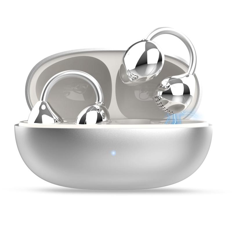 Muzen ワイヤレスイヤホン, Bluetooth 5.4, ノイズキャンセリング, Hi-Fiサウンド, 38時間再生, 急速充電, フレキシブルCブリッジ