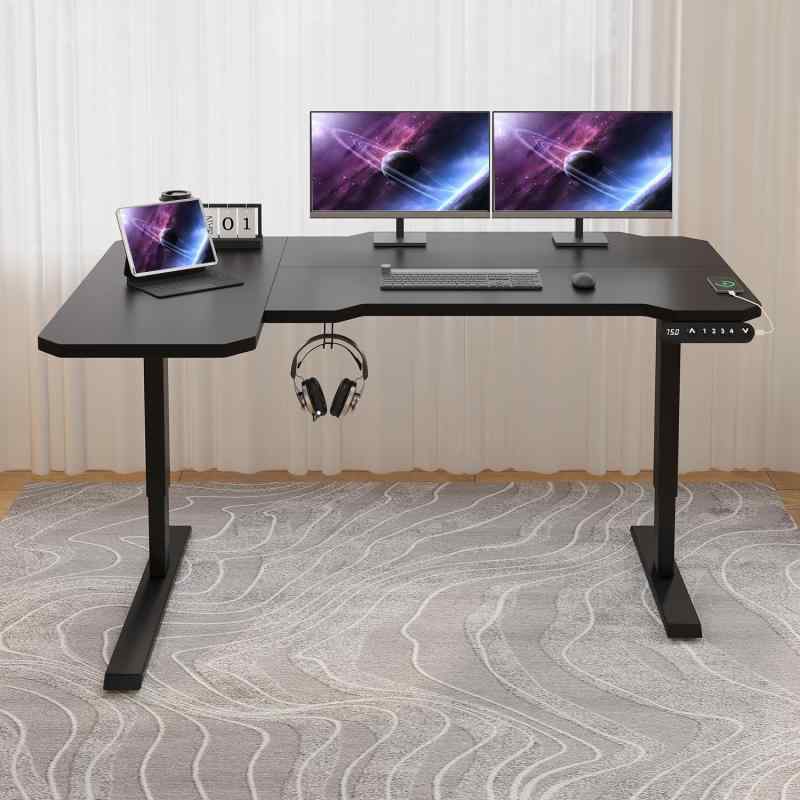電動昇降デスク Suhapup 机 電動式 パソコンデスク Amazon | Suhapup昇降式デスク 机 電動式 パソコンデスク 幅