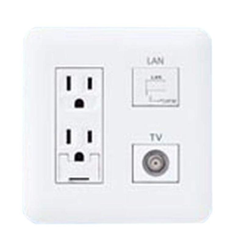 楽天市場】パナソニック 埋込マルチメディアコンセント TV 高シールド