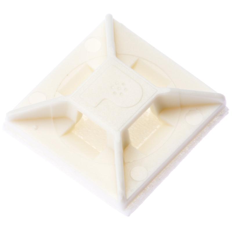 パンドウイット マウントベース 結束バンド固定具 粘着テープ付き ナイロン66 屋内用 白 各サイズ｜LAONsChoice 35,166円