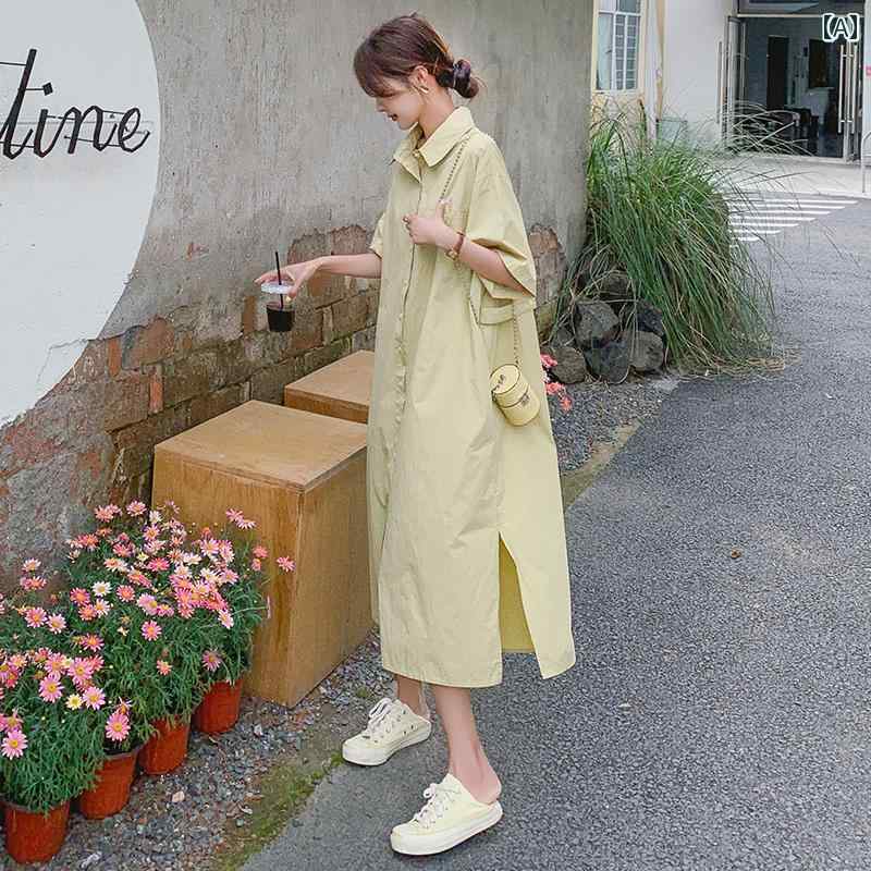 ロングプルオーバー 御召しもの 窈窕たる ハイエンド プルオーバー 御召しもの レディース 夏 2025 ゆったり な か細い ロング スコート