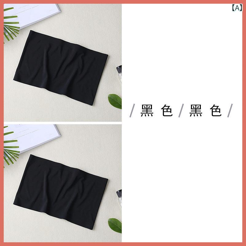 熱電子管 とっ始め ブラジャー 2枚 組 冷感 シームレス 熱電子管 とっ始め 夏用 下着類御召しもの 見せびらかす 押しとどめる レディース 下着類 衣裳 ストラップレス 伸縮性 前胸部 一回り