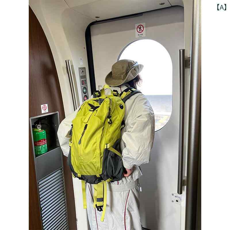 アウトドア 背嚢 助けになる FYUT 運動競技 山登り うしろ側 容器に並べる レディース アウトドア 雨合羽 大型 学園 御徒面子 旅する 山歩き 旅する大電気容量 メンズ バックパック・リュック-バッグ