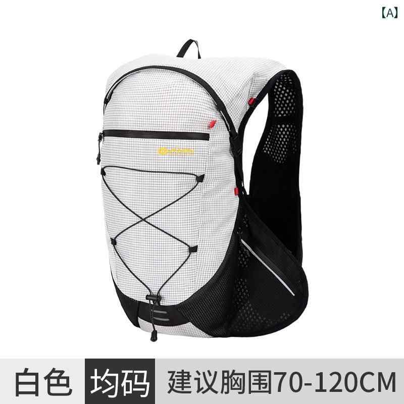 アウトドア リュック 便利 Anmeilu クロス カントリー ランニング バック パック アウトドア 軽量 登山 ハイキング マラソン サイクリング ウォーターバッグ