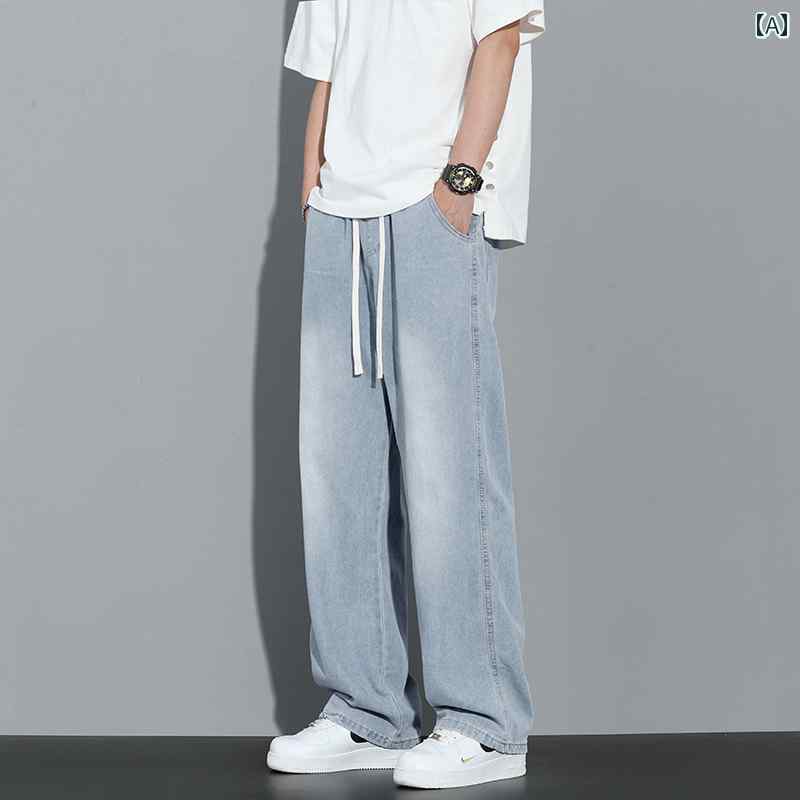 カジュアル ストレートパンツ ラフ Jeanswest ジーンズ メンズ 夏 薄手 冷感 ストレート パンツ 2025年 ドレープ ロング 6,925円