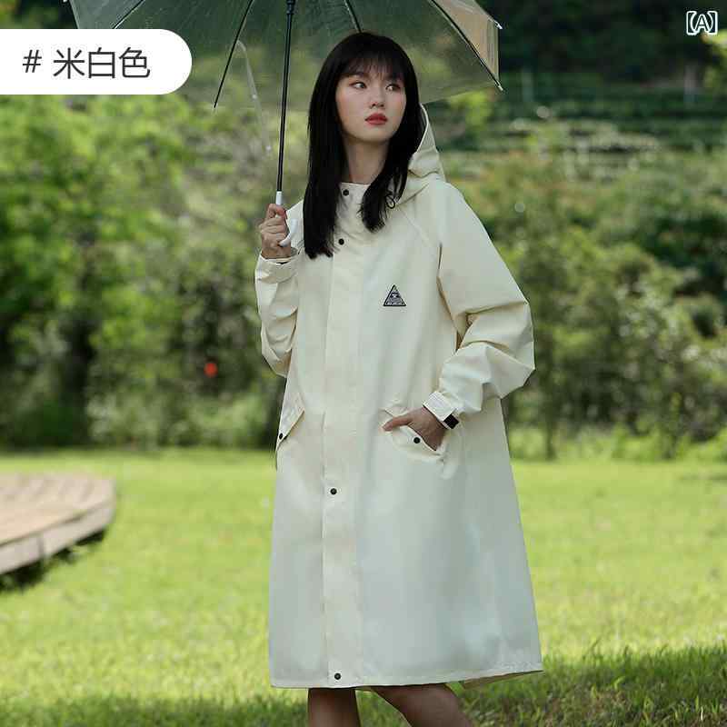 アウトドア かっぱ レインウェア Liangwang 雨合羽 レディース 成年者用 防 雨 ウィンドブレーカー ロング 五体 アウトドア サイクリング 山歩き 明かり 乗用車用