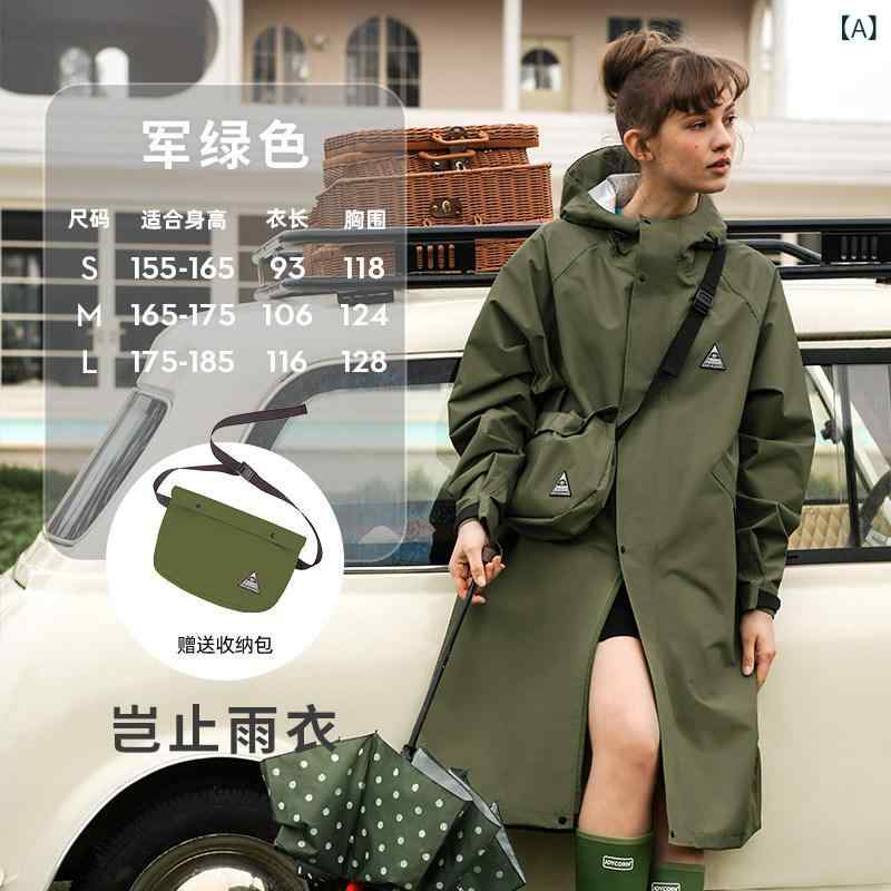 アウトドア かっぱ レインウェア JOYCORN アウトドア 山歩き用 並み並み＆ ロング 雨合羽 お上さん 用 防風 雨合羽 雨合羽