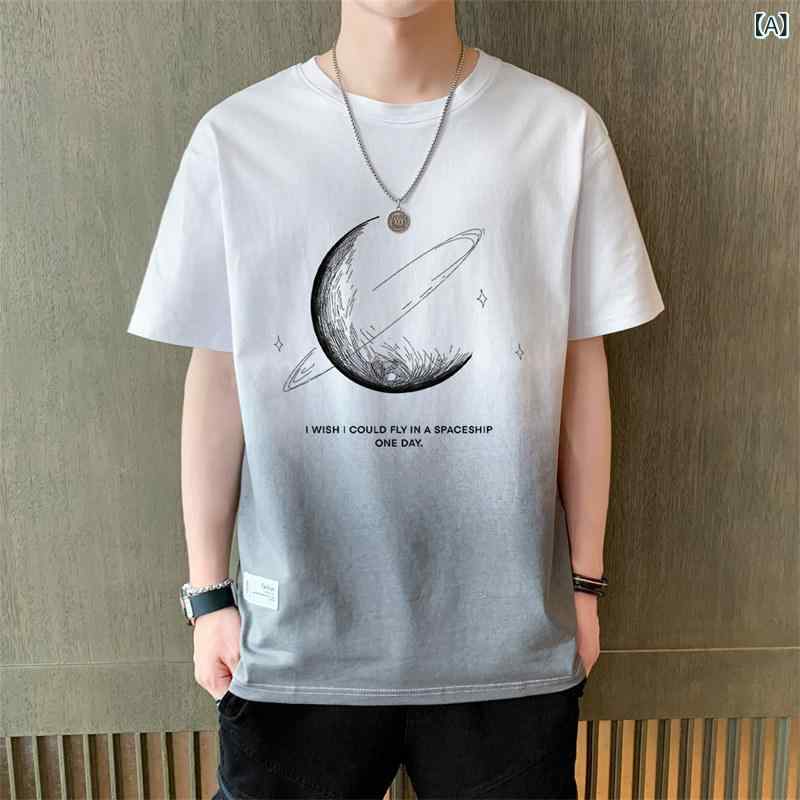 メンズTシャツ ワンポイント ウッドペッカー 夏 半袖 ボーイズ ゆったり コットン ボトムス Tシャツ トップス カジュアル