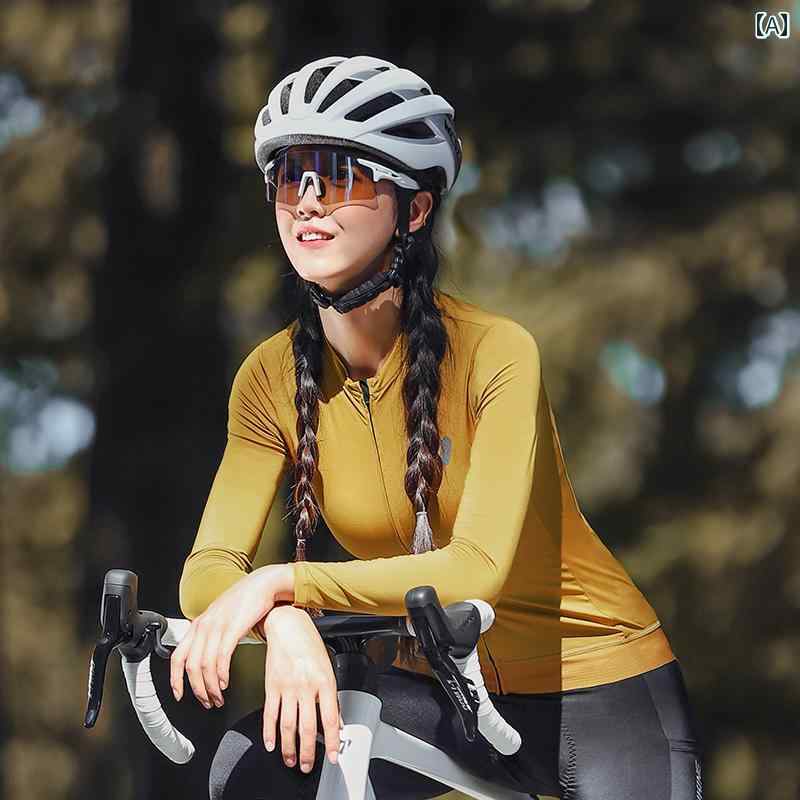 レディース サイクリング ウェア West Rider サイクリングジャージ 長袖 レディース 夏 通気性 ロード バイク 自転車 サイクリング パンツ 装備 セット|LAONsChoice