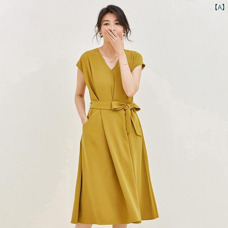 心地好い 衣裳 ひざ丈 おっ母さん 御召しもの 夏 お上さん服 中年 若 押し出し 40歳 夏服 スコート