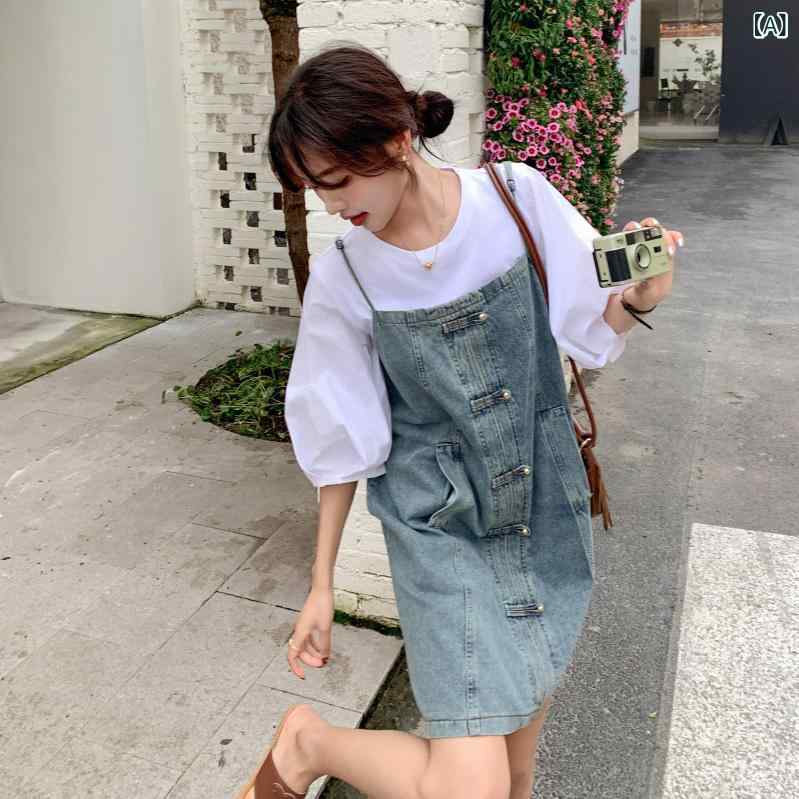 ゆったり 前掛け スコート 韓国 か細いと 年歯を 減らす な 背広 小っちゃいな レディース 春夏の トップス ジーンズの 大層らしい 櫂 スコートの 背広