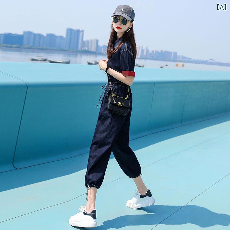 上っ張り ご機嫌感覚 レディース ジーンズ大層らしい櫂 飛び降りる背広 服 レディース背広 夏 痩せ 表現スタイル 2024 ハイエンド ごく小さい 大きさ か細い