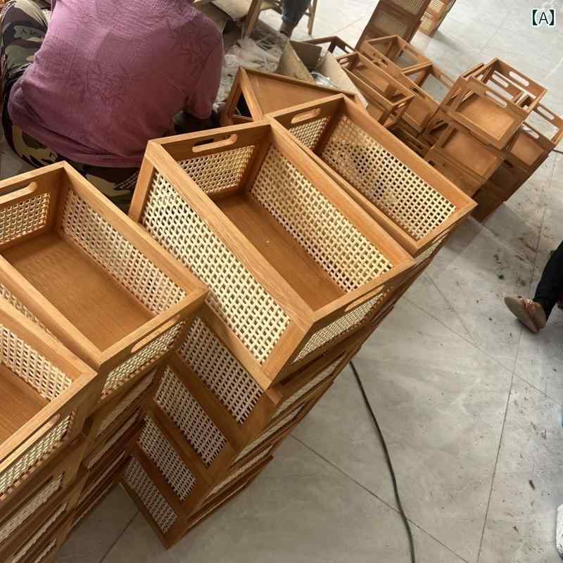 ラタン化粧台 楽天市場】便利な 収納 バスケット ボックス ラタン 収納