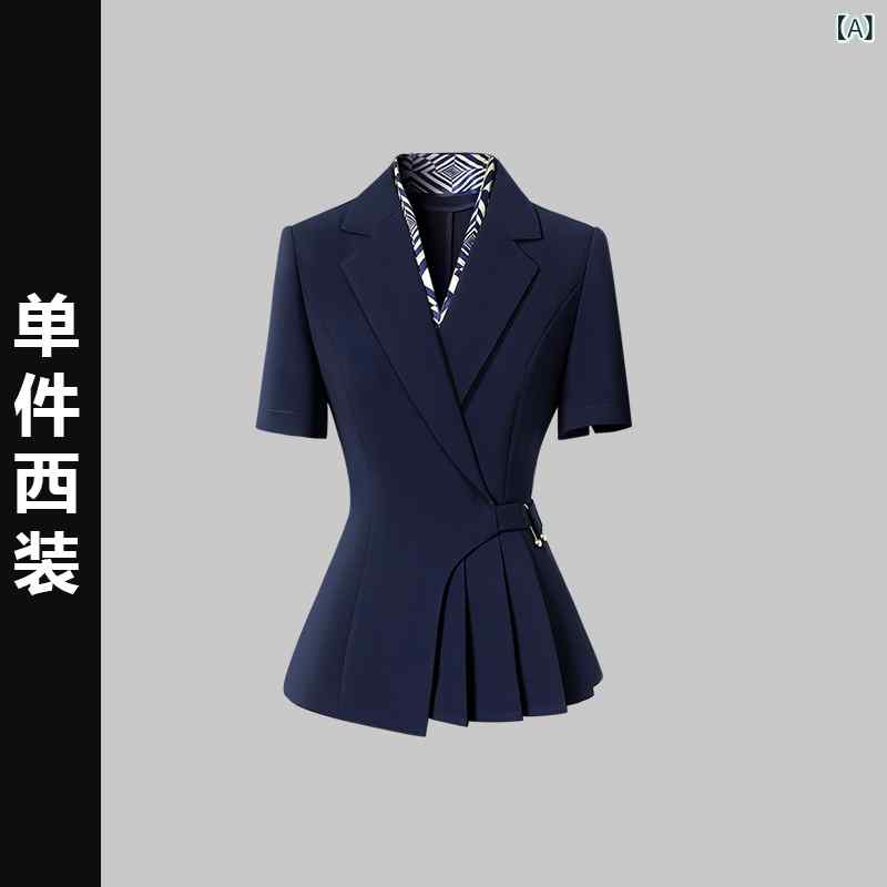 制服 エステ 事務服 2025夏用 半袖 背広 レディース 新型 白いこと 色つや 通い 流行り物 労働者階級 着付ける 美容院 やり方着