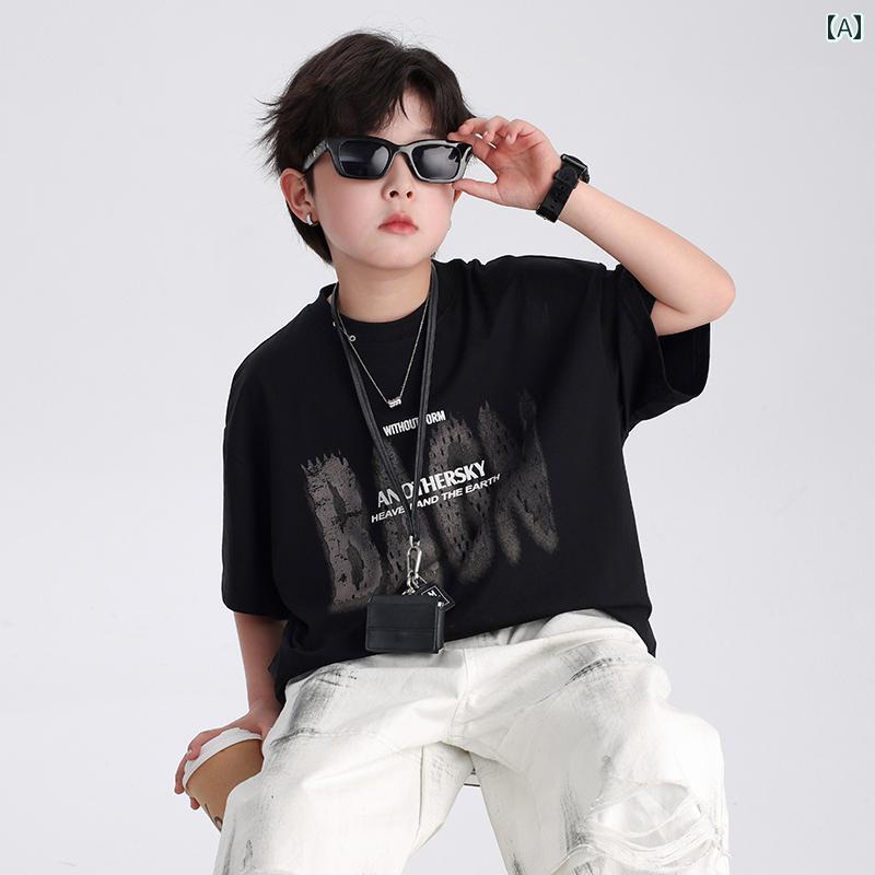 キッズ 半袖 Tシャツ 男の子 夏服 ソロ ナ アイス 半袖 Tシャツ 2025 子供用 夏の な トップ