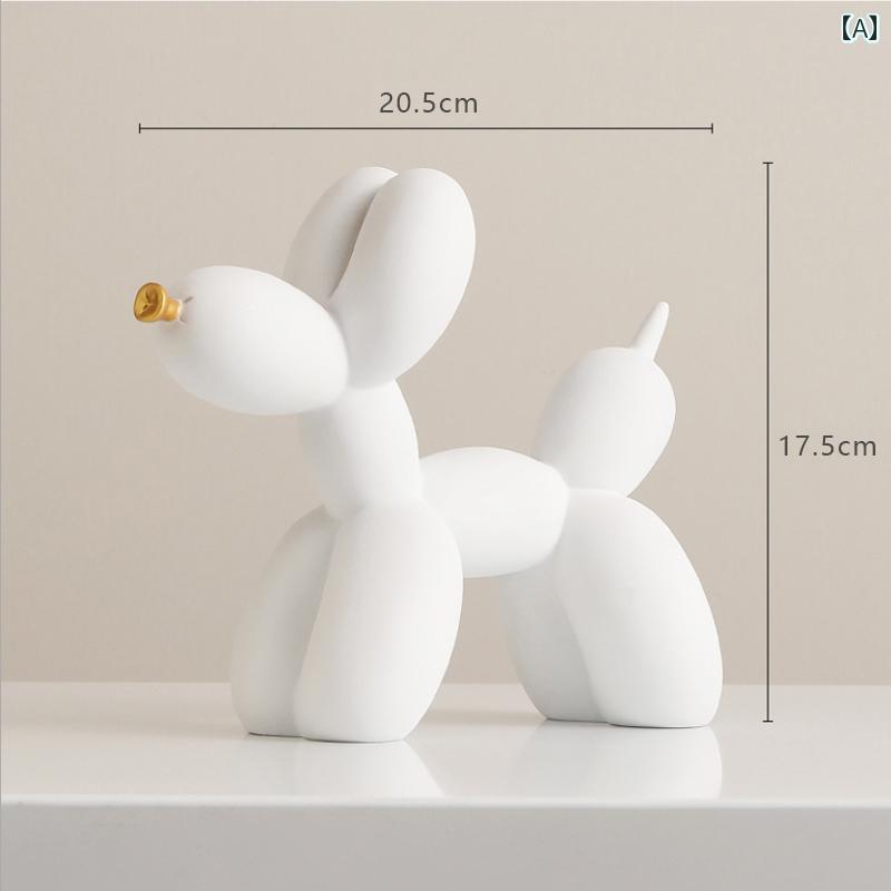 韓国っぽ 雑貨 アクセサリー 寝室の な 風船 犬 デスク トップ オーナメント かわいい ガーリーな 小物 女の子向け 風の シンプル モダン