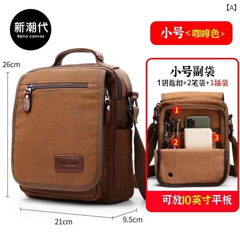 便利 メンズバッグ 2way 3way 2024新 ショルダーバッグ メンズ キャンバス バッグ カジュアル 小型 バック パック 多機能 メンズバッグ クロス ボディ スポーツ 旅行 通勤