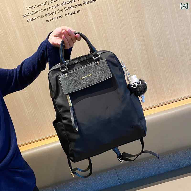 レディース バッグ 2way 3way 二 重 目的 ポータブル バック パック ママ バッグ オックスフォード 布 軽量 女性 2024 シンプル 韓国 パック大容量｜LAONsChoice