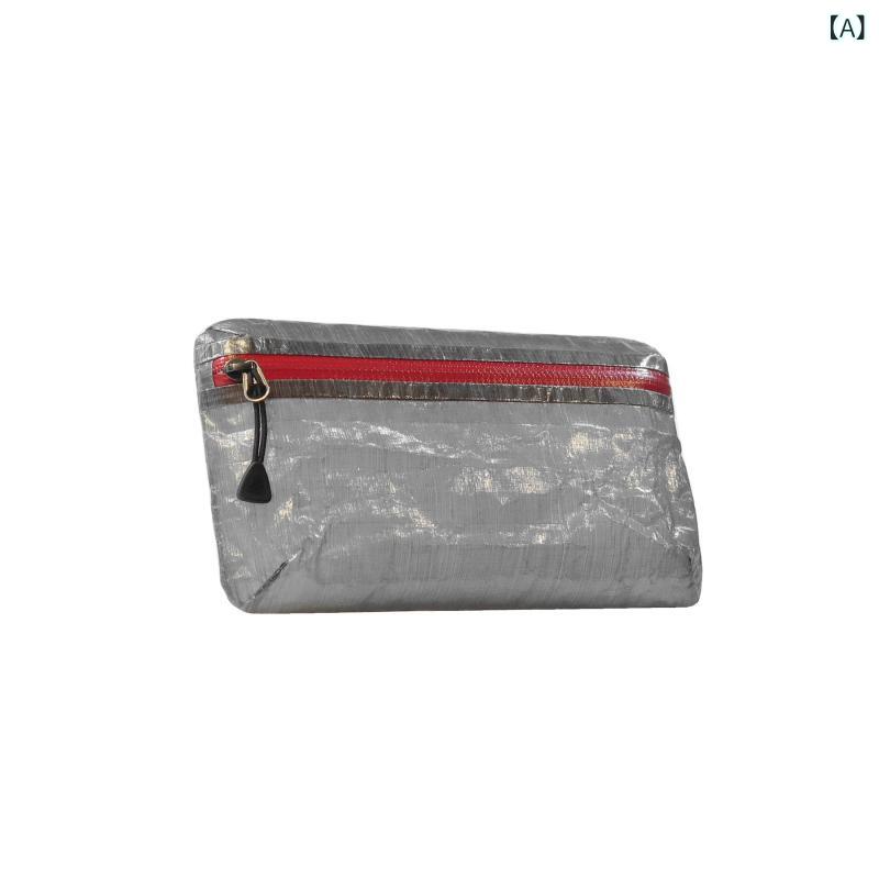 アウトドア アクセサリー バッグ 軽量 ジッパー 収納 バッグ キュー ベン スモールバッグ 雑貨 クラッチバッグ EDC アウトドア 旅行 防水 トイレタリー