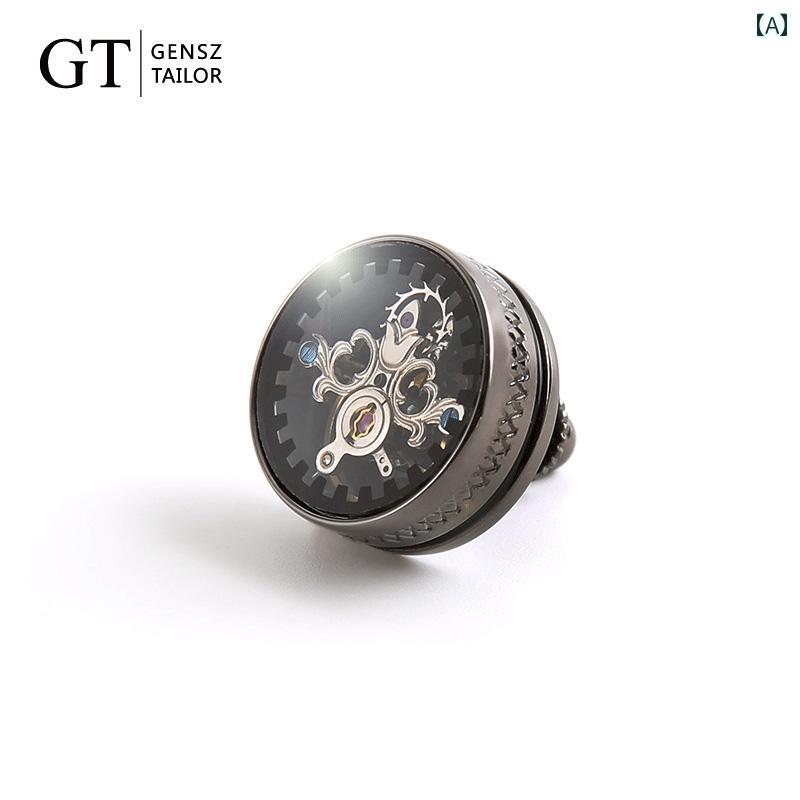 今めかしい カフスリンク 成人男性用 GT 成人男性用 背広 胸飾り メンズ 花束 力学的 ピン 付属物 亭主もち用 自己同一性 流行り物 差し上げ物 ボックス席