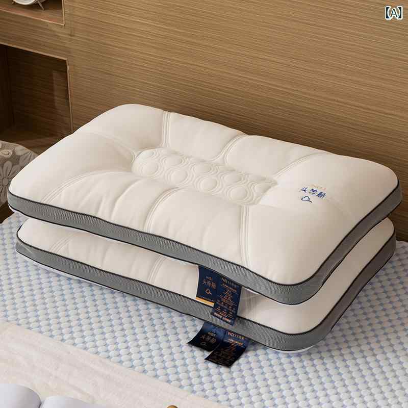 良質 安眠 枕 タイの ラテックス 枕 コア 1 組の 家庭用 頸 椎 保護は 崩れず 頭 全体を 専用 して 睡眠を 助ける 独身 男性
