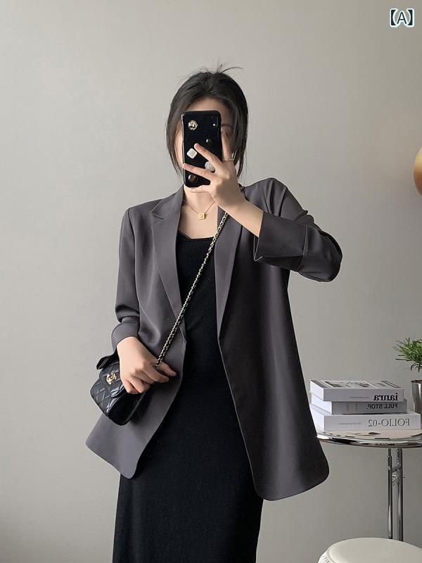 背広 上衣 表現スタイル レディース CHICROOM シフォン 背広 上衣 レディース 夏 薄っぺら 冷やりとした ゆったり 日焼押しとどめる 服 トップス