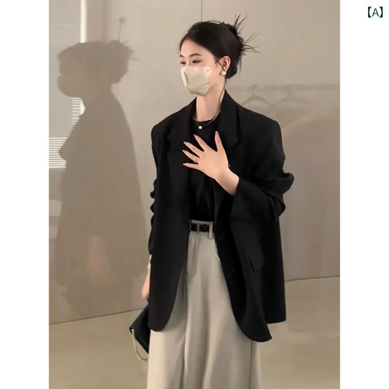 背広 上衣 表現スタイル レディース 成人女性用 黒いこと 引っ切り無い 肩先 背広 上衣 2025 烏兎 韓国 ハイエンド 表どおり ブラジャー同盟罷業 心地好い 今めかしい