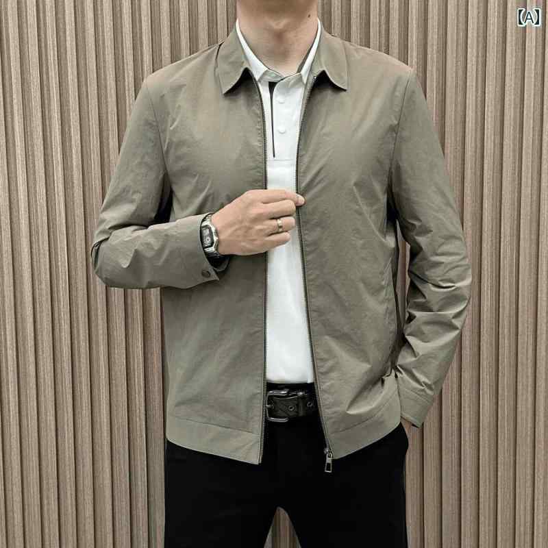 キルティング ジャケット メンズ ビジネス メンズジャケット 秋 無地 安定 万能 ジッパー カジュアル トップス メンズ 軽量 ラグジュアリー