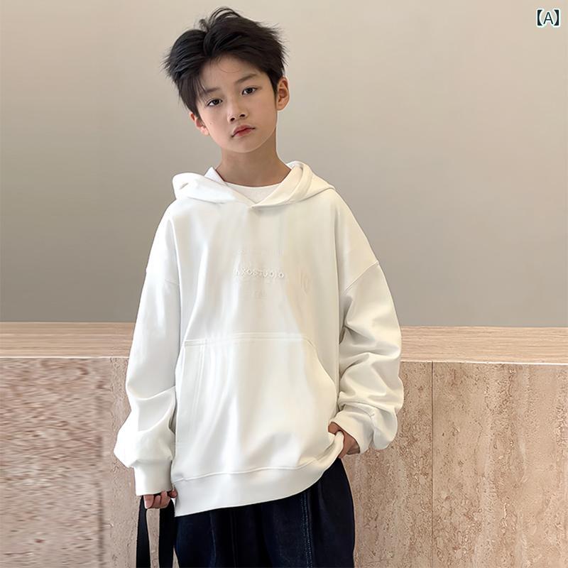 キッズ服 心地よい パーカー お坊っちゃん用 トレーナー 2025 春 韓国 中大 大きさ 赤ちゃん用 トップス ボンネット付き添い人 もの言う花 ティーシャツ 上衣