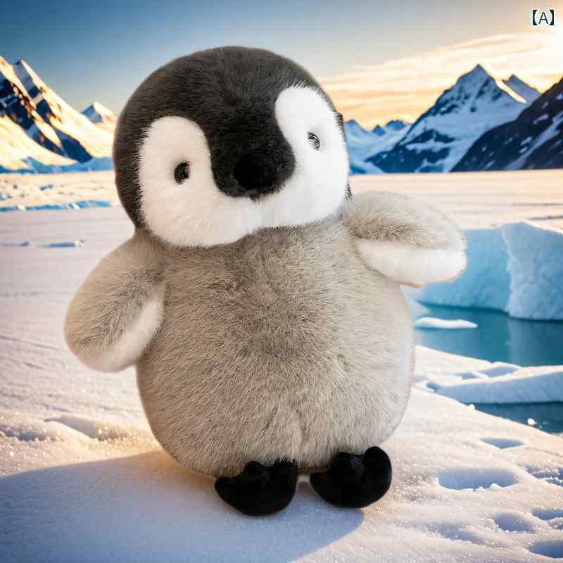 アニマル 人形 ハグ ベビー ペンギン ぬいぐるみ 柔らかくて かわいい 子供用 癒しの 動物 人形 友達への ギフトに