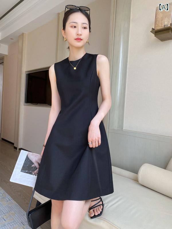 黒お召しもの 成年者かっこいい レディース PINKEEN 黒いこと 風 ノースリーブ お召しもの レディース 2025 春 酉の方角 痩せ 並み並み 丈 スコート