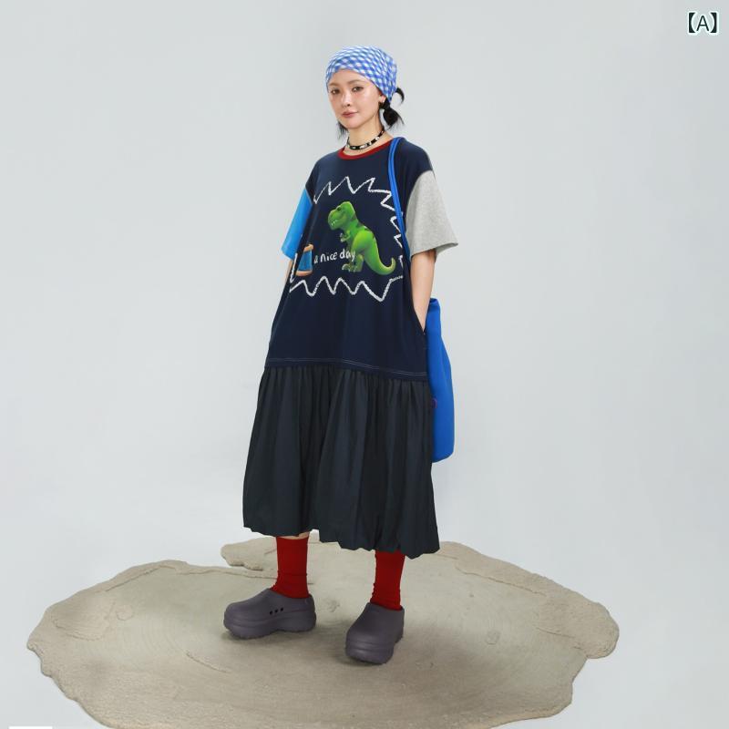 キュートな お召しもの 表現スタイル Xiyouji 2025夏の 刷り上げる スプライシング お召しもの お上さん キュート 年歳を 減らす 大層らしい大きさ 花の 蕾 スコート