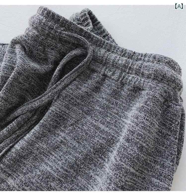 快適 スウェット パンツ レディース ソフトな ドレープ スポーツ パンツ レディース 夏用 薄手 学生用 ゆったり カジュアル レギンス ハイウエスト スリム ニット