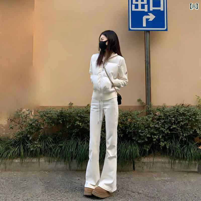 快適 スウェット パンツ レディース 背が 高くて 長い アメリカン 白い ベルボトムパンツ 女性用 春秋 フレアパンツ スポーツ パンツ ヨガ スウェットパンツ カジュアル