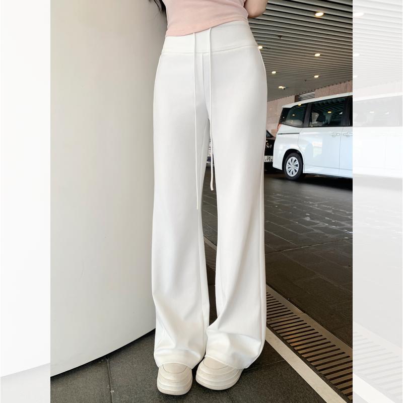 快適 スウェット パンツ レディース famouswang 2025 夏の レジャー 長期 主義の ルー タイ 良い スリム やや フレアパンツ スウェットパンツ