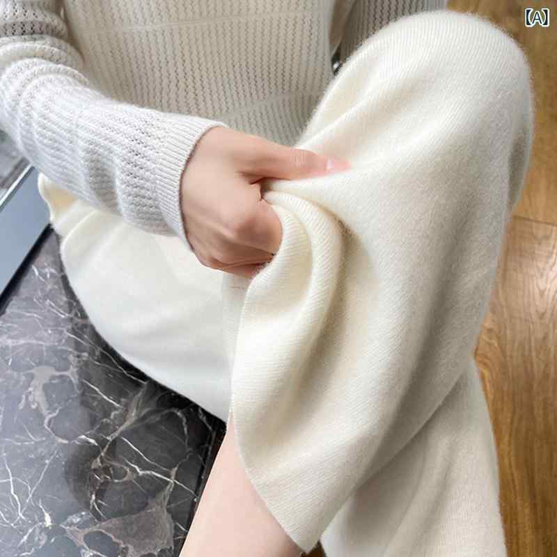 好いたらしい 汗水 ズボン下 レディース 白いこと 羊毛 編み物 広広とした レッグ ズボン下 秋冬 お上さん用 引っ切り無い 奥ふかさが あり か細い 御機嫌酉の方角で ドレープが アウターウェア用の 立ち会い場 レングス