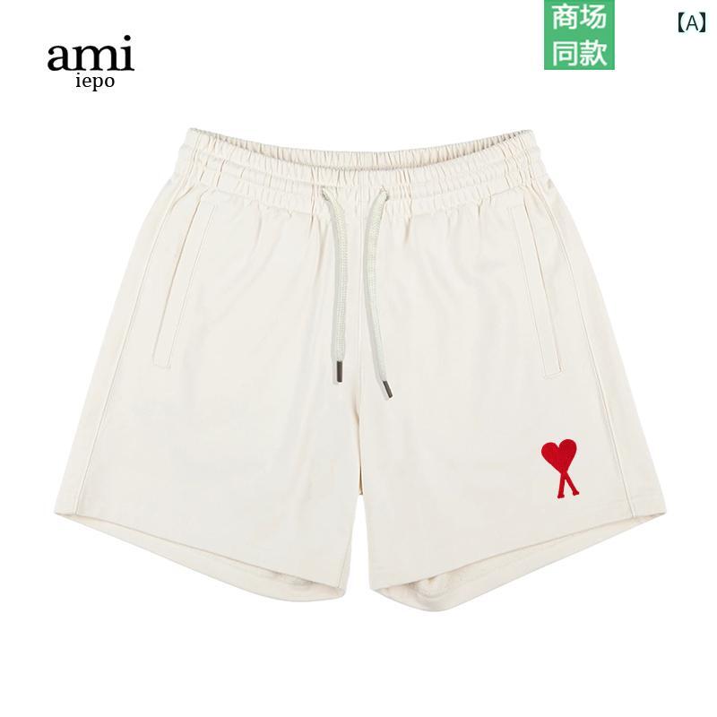 レディース 遊撃手 ズボン下 AMI IEPO 心地好いさる股引き 男女兼用 好一対 夏 無地 ゆったり 運動競技 第一義的ズボン下